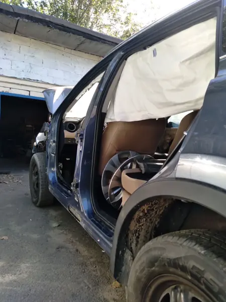 Door removed: body opening inspection